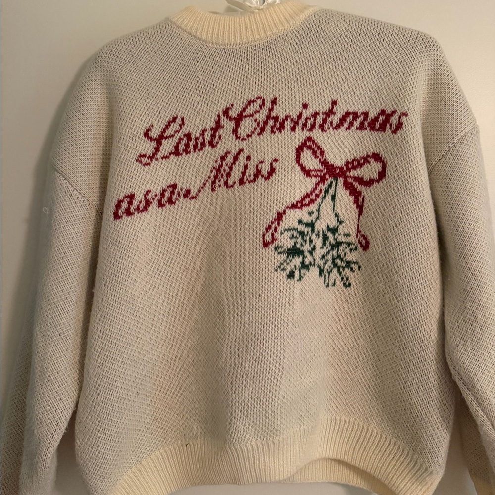 Bride Christmas sweater